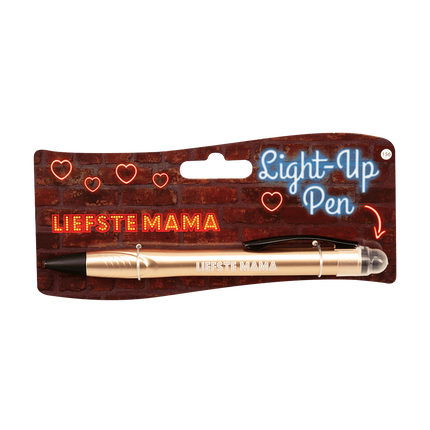 Leuchtstift Liebste Mama 15cm