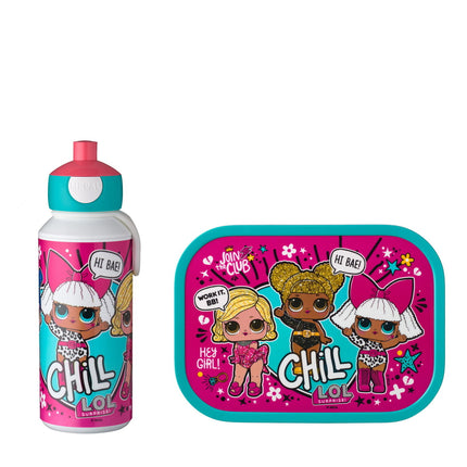 Lunch-Set Campus Trinkflasche+Lunchbox Lol Surprise