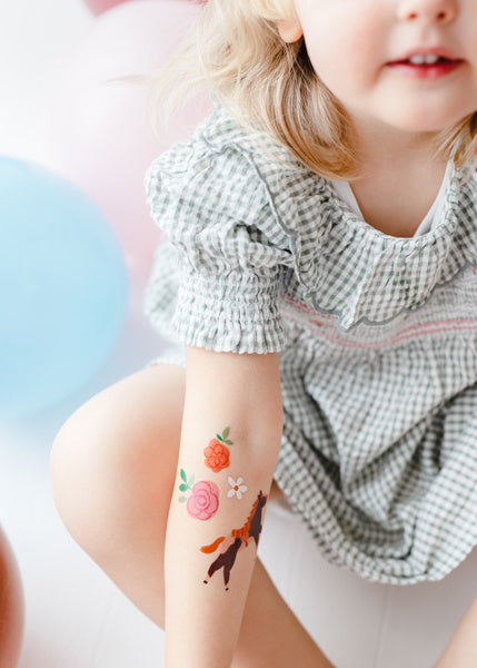 Pferd Fake Tattoos