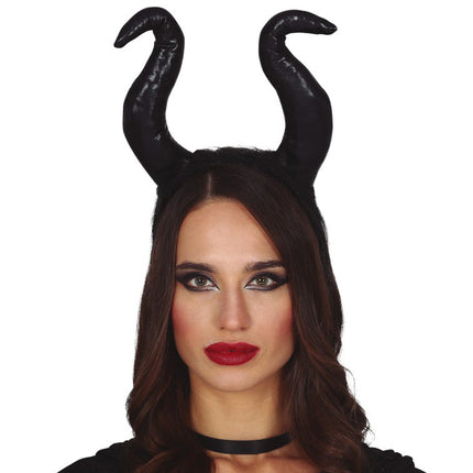 Halloween Tiara Hohe Hörner