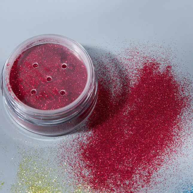 Moon Glitter Classic Ultrafeiner Glitzerstaub Rot 5g