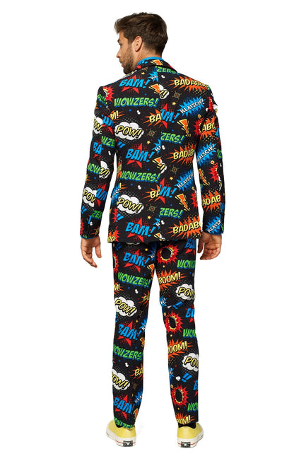 Comic Badaboom Anzug Männer <tc>OppoSuits</tc>