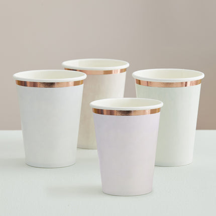 Becher Pastell 250ml 8Stk