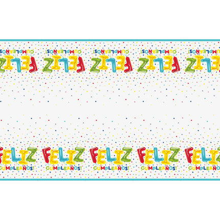 Buntes Tischtuch Feliz