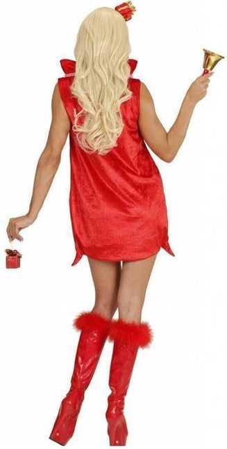 Weihnachtsmannkleid Weihnachtssack mit Geschenk-Haarband