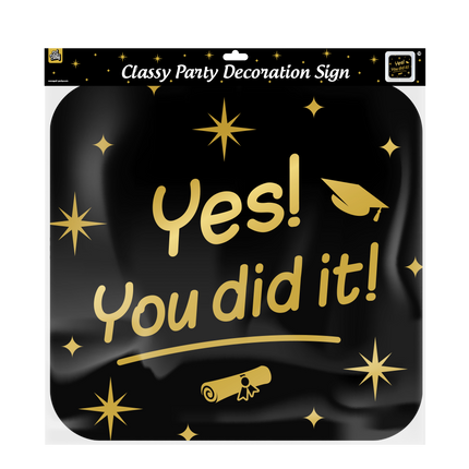 Passed Door Sign You Did It 50cm