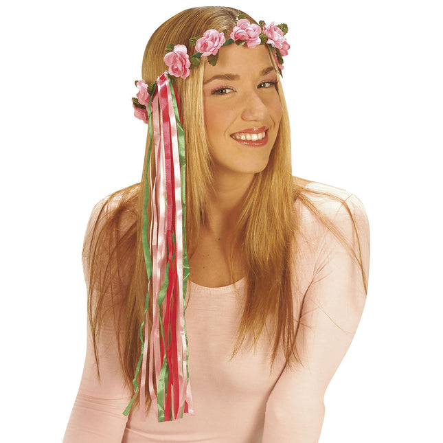 Blume Haarband Lila