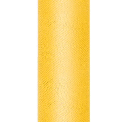 Gelbe Tüllrolle 30cm 9m