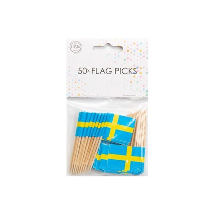 Cocktailspieße Schweden 8cm 50Stk