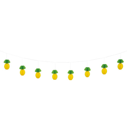 Honigwabengirlande Ananas 2,1m