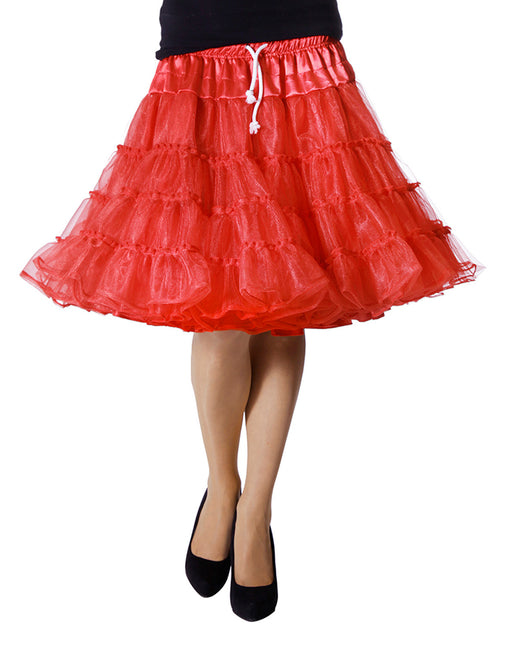 Roter Petticoat Luxe