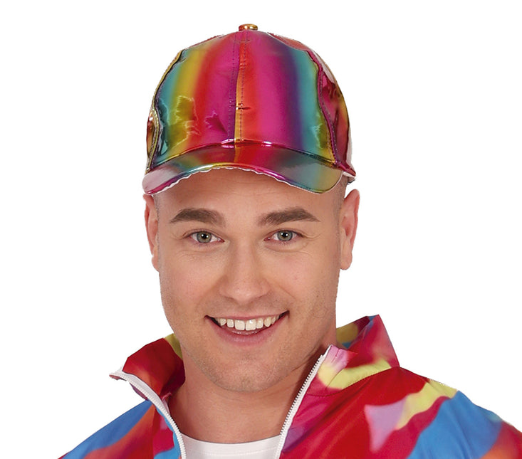 Herren Neon 80S Kostüm Bunt