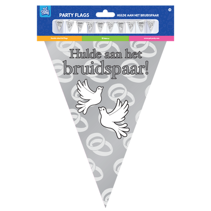 Hochzeitsgirlande Hommage an Braut und Bräutigam 10m