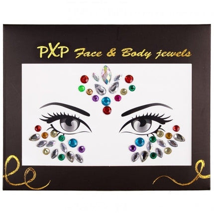PXP Gesichtsaufkleber Face Jewels Bold & Beautiful