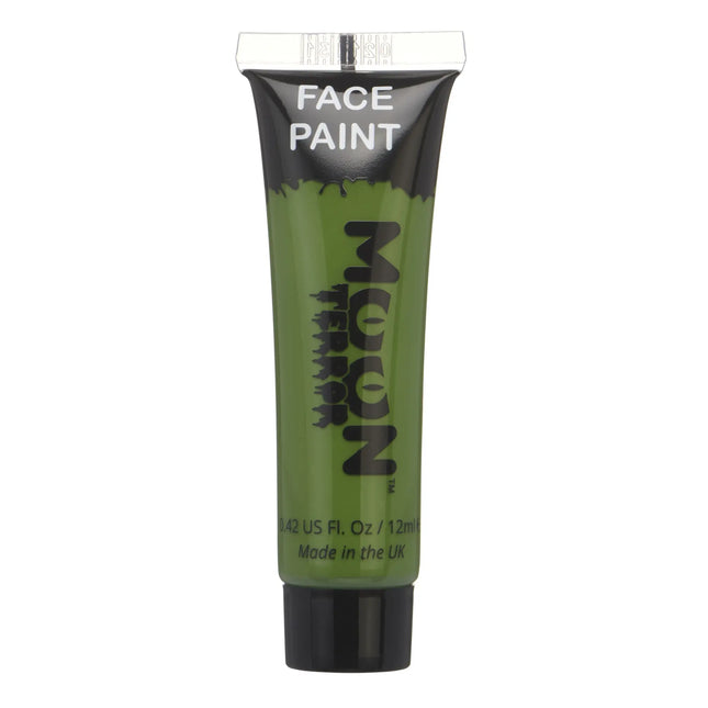 Moon Terror Halloween Gesichtsfarbe Zombie Grün 12ml