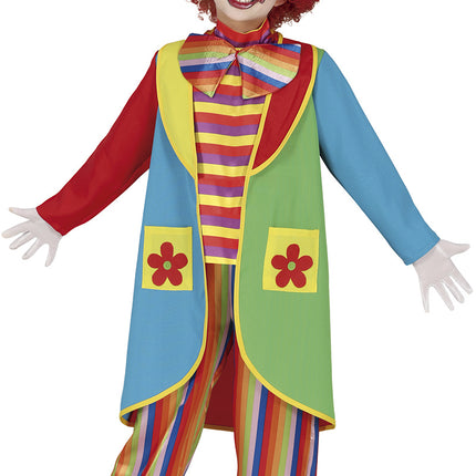 Clown Kostüm Buntes Kind