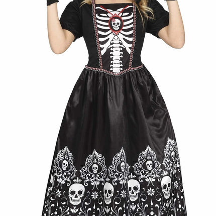 Gothic Halloween Kostüm Mädchen Königin