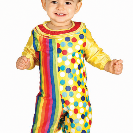 Clown Kostüm Baby Bunt