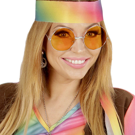 Orange Brille 70er Jahre