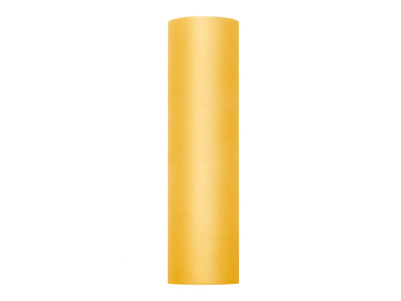 Gelbe Tüllrolle 30cm 50m