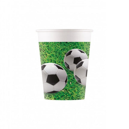Becher Fußball 200ml 8Stk