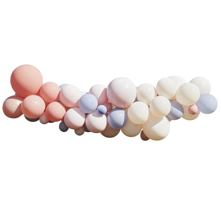 Ballonbogen Pastell Boho Selbstgemachtes Set