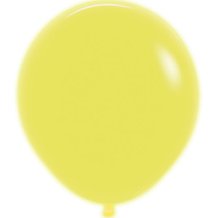 Ballons Neongelb 45cm 25Stk