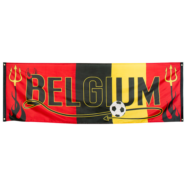 Belgien Banner Fußball 2.2m