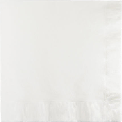 Weiße Servietten 2-lagig 33cm 20Stück