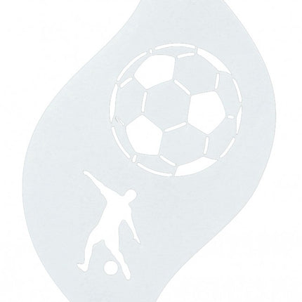 Fußball Make Up Vorlage