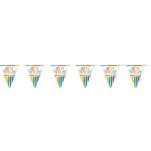 Happy Birthday Girlanden 3,65m