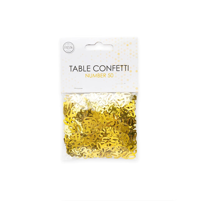 Tischkonfetti 50 Jahre Gold