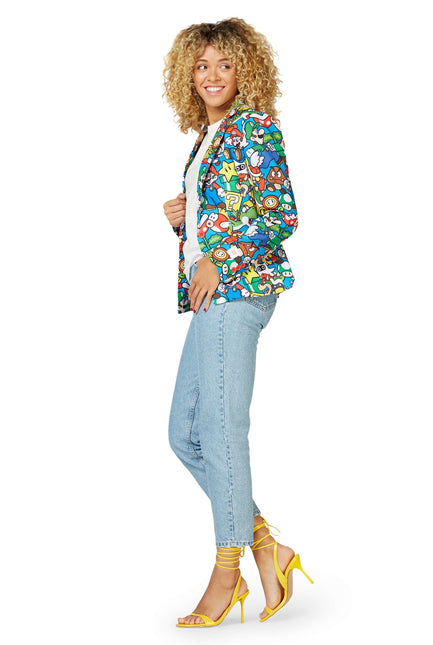 Super Mario Blazer Damen <tc>OppoSuits</tc>