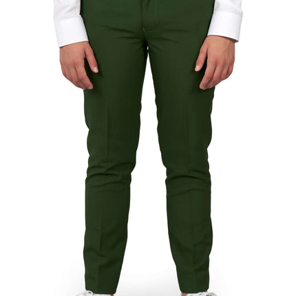 Dunkelgrüner Anzug Junge Teen <tc>OppoSuits</tc>