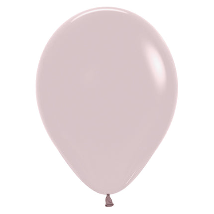 Ballons Pastell Dämmerung Rose 23cm 50Stk