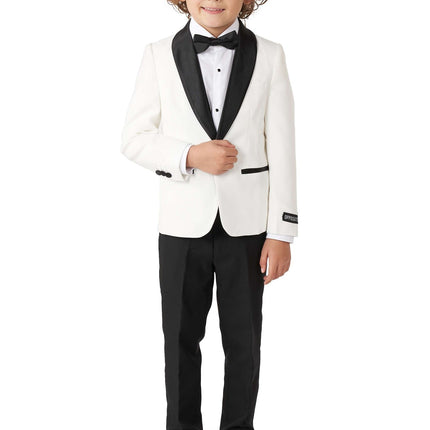 Weißer Smoking-Junge <tc>OppoSuits</tc>