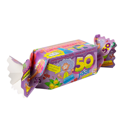 Geschenkbox 50 Jahre Frau 26cm