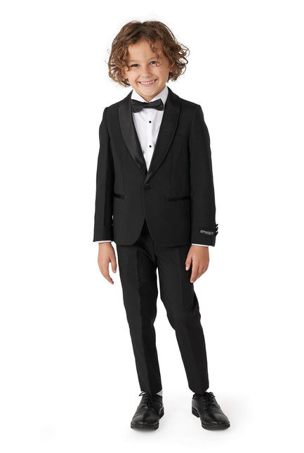 Schwarzer Smoking-Junge <tc>OppoSuits</tc>