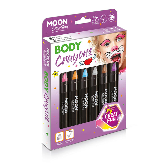 <tc>Moon Creations</tc> Body Crayons Pale Skin 3.2g