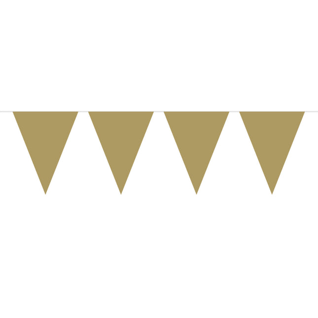 Goldene Flaggenleine 10m