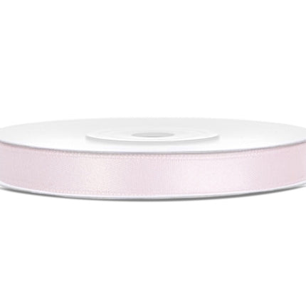 Hellrosa Satinband 6mm 25m
