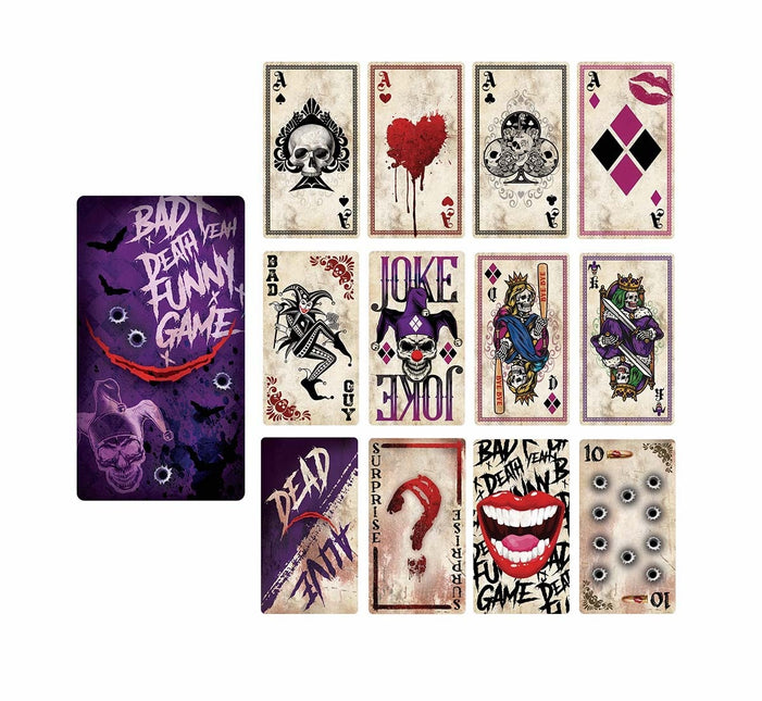 Halloween Kartenspiel Joker 20cm