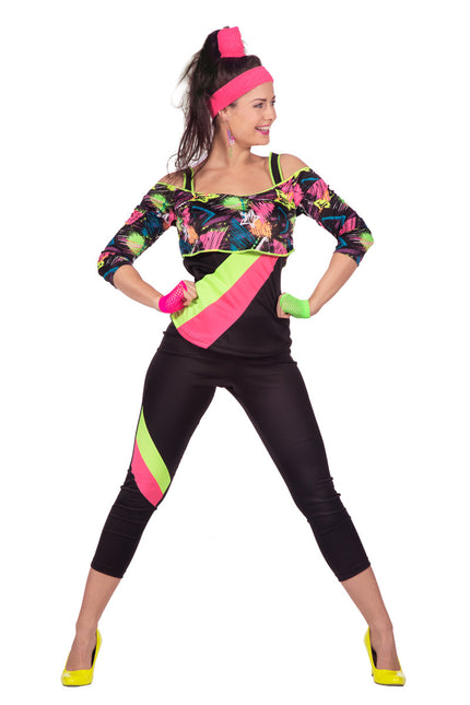 Aerobic Outfit 80S Damen