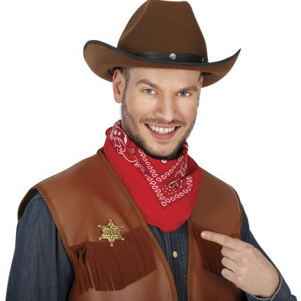 Abzeichen Gold Sheriff