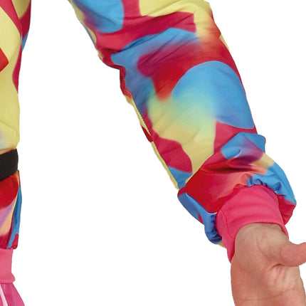 Herren Neon 80S Kostüm Bunt