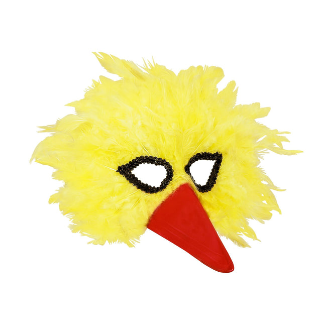 Vogelmaske Gelb