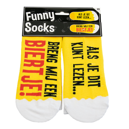 Lustige Socken Bier 1 Paar