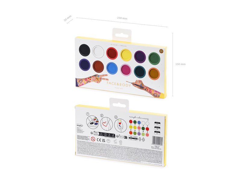 Buntes Make-up 12 Stück