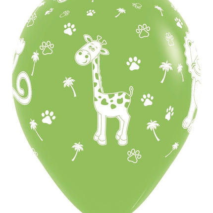 Ballons Dschungel Tiere Mode Mix 30cm 25Stk