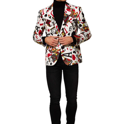 Casino Spielkarten Blazer Männer <tc>OppoSuits</tc>